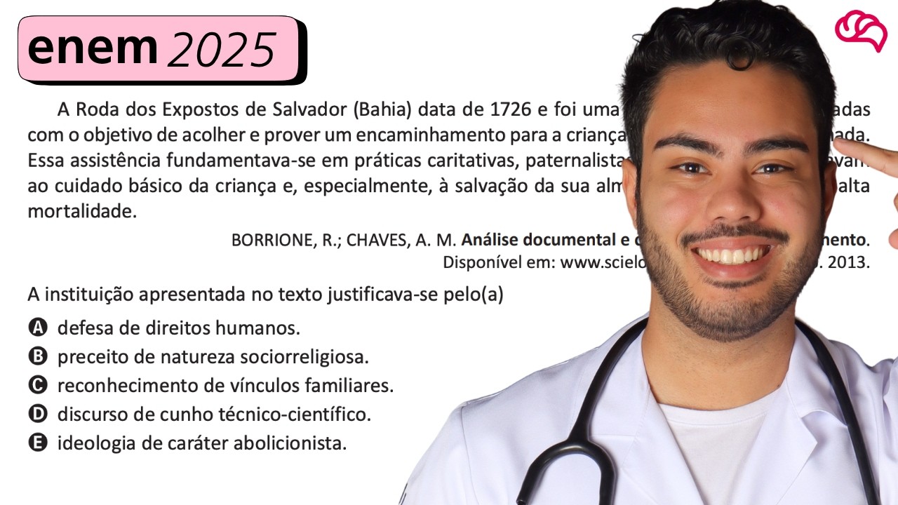Resolução em Vídeo — Questão 78 ENEM 2025