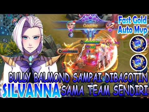 Silvanna Bully Balmond Focus 1 Lane - Silvanna Best Build 2021 - Build Silvanna Tersakit 2021 | MLBB