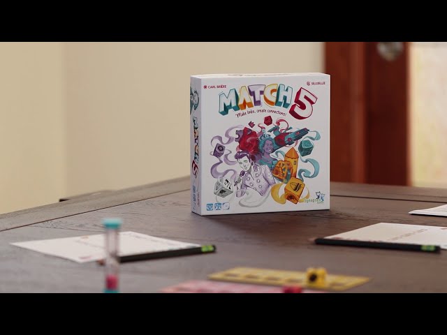 Juego de Mesa Asmodee Match 5 video