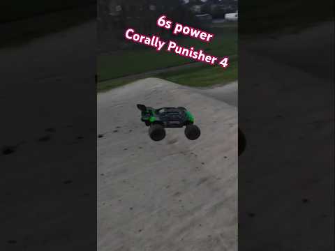 Corally Punisher 4 can take 6s power & Speed #rcforall #rcoffoad #rccar #teamcorally