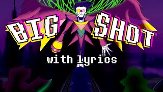 Download lagu BIG SHOT WITH LYRICS | DELTARUNE CHAPTER 2 COVER mp3