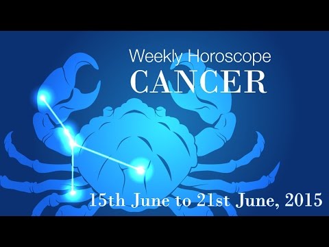 Cancer Weekly Horoscopes From 15th June 2015