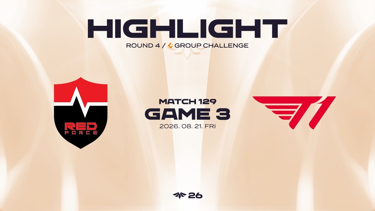 NS vs T1A 게임 3 하이라이트 | 08.21 | 2026 LCK CL ROUND 4