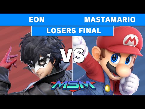 MSM 215 - Eon (Joker) Vs POW | Mastamario (Mario) Losers Final - Smash Ultimate