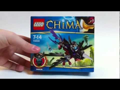 Vidéo LEGO Chima 70000 : Le Corbeau planeur de Razcal