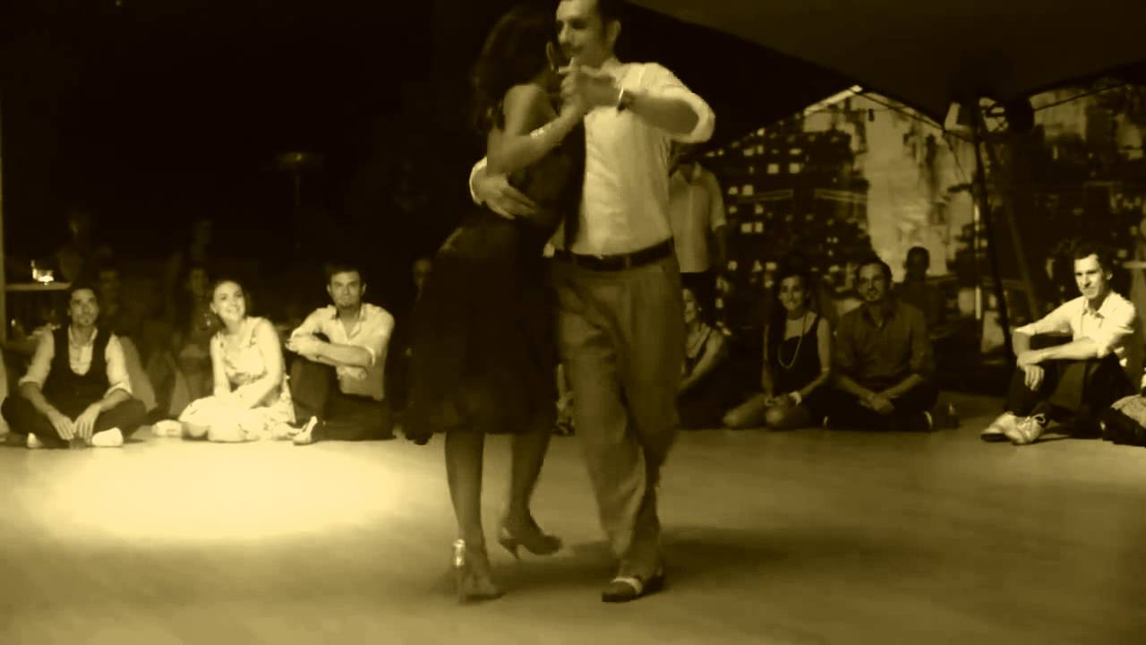 Andres Sautel and Celeste Medina -Ibiza Tango Love 2014- Milonga