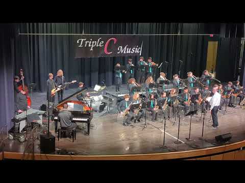 Elkhart HS Freshman Ensemble at ISSMA Jazz Clinic 3-9-24 Rumble Bee by Victor Lopez