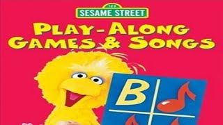 Sesame Street꞉ Play Along Games &amp; Songs 1986 VHS