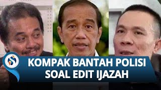 Bantahan Keras Roy Suryo dan Rismon! Tolak Klaim Polisi soal Edit dan Manipulasi Ijazah Jokowi