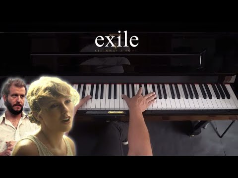Taylor Swift - exile (feat. Bon Iver) - Piano Cover and Tutorial