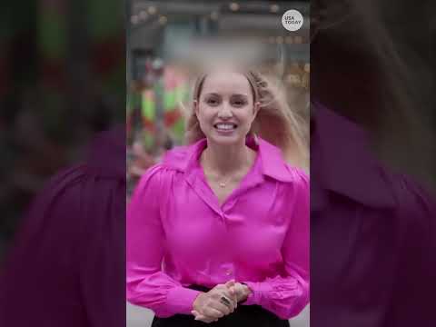 Flying feathers stop a newscast in New Zealand