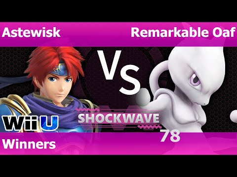 SW Plano 78 - Astewisk (Roy, Marth) vs Remarkable Oaf (Mewtwo) Winners - Smash 4