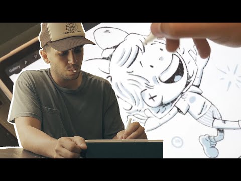 PROCREATE Full Childrens Book Illustration Process Video / Simplifying my workflow