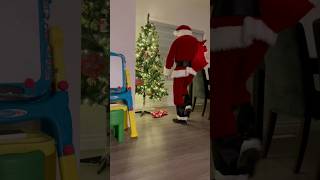 Kids woke up when Santa came on Christmas Eve #merrychristmas