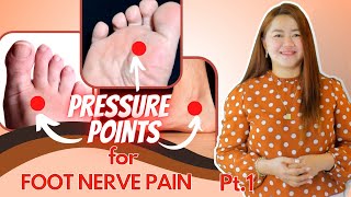 Nerve Pain in Foot : 1 Minute Technique to get rid of Neuropathy (Acupressure Points) | Doc Cherry