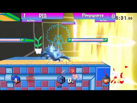 (4xM) fnf#5 - Losers Finals - RIA (Charizard, Ganondorf) vs Pimpsparce (Lucina, Marth, Yoshi,Olimar)