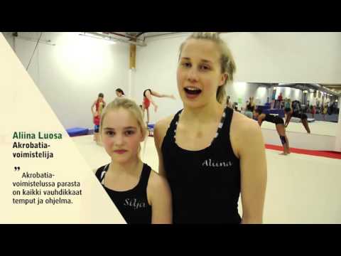 Akrobatiavoimistelua