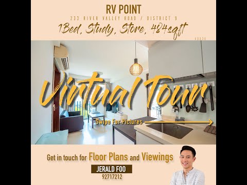 RV Point, 233 River Valley Road, 2 Bedrooms, 484 sqft, Condominium For Rent, by Jerald Foo, 24563011 - PropertyGuru.com.sg