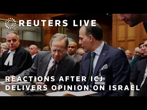 LIVE: Reactions after ICJ delivers opinion on Israel's obligations in occupied territories