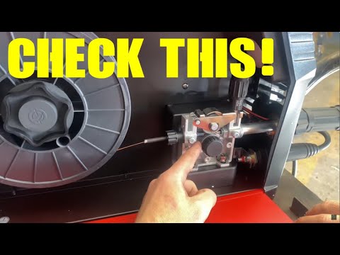 Welder Running Poor? MIG Welder Troubleshooting And How To Set Drive Roll Tension