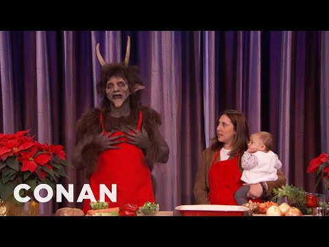 Kooking With Krampus | CONAN on TBS
