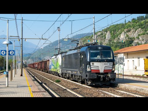 STAZIONE DI DOMEGLIARA: TRIPLA VECTRON TXL | E193.774 E TANTO ALTRO SULLA LINEA DEL BRENNERO