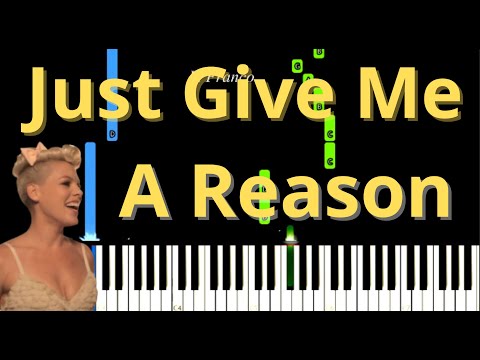 Just Give Me a Reason - P!nk Easy Piano Tutorial
