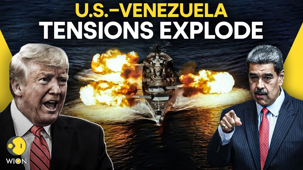 US-Venezuela Tensions LIVE: Maduro Hits Back After U.S. Seizes Venezuelan Oil Tanker | WION