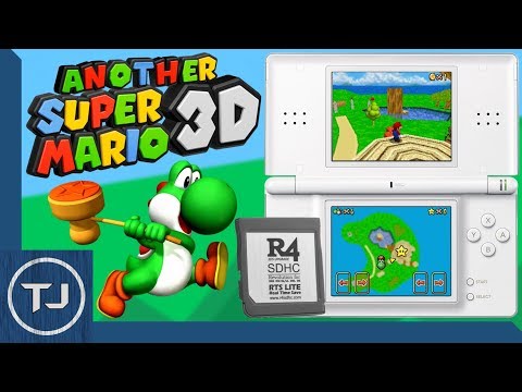 Play Another Super Mario 3D Onto R4 Card! (Mario 64 DS MOD)