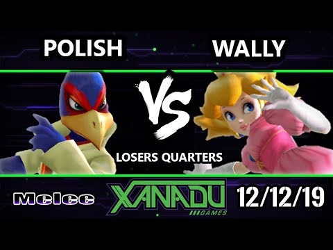 S@X 332 SSBM - Polish (Falco) Vs. Wally (Peach) Smash Melee Losers Quarters