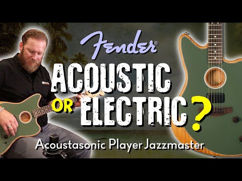 Fender Acoustasonic Player Jazzmaster