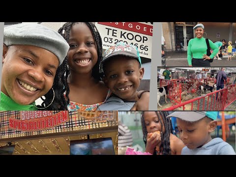 We spent the most amazing time at jaarmarkt Wilrijk #family #momlife #subscribe #vlog #familyvlog