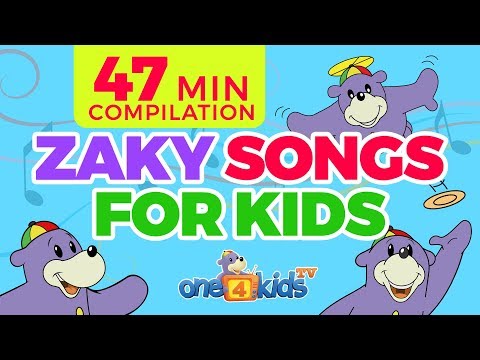 Islamic Songs 4 Kids with Zaky Song Compilation - 47 Minutes