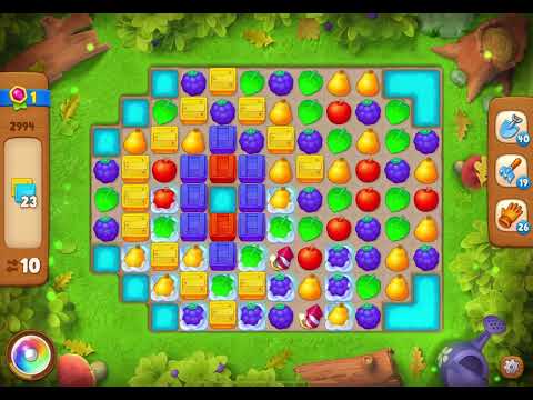GardenScapes Level 2994 no boosters (15 moves)