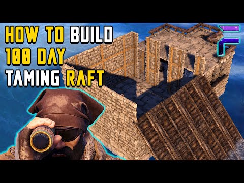 The Ultimate Ark Ragnarok Taming Raft Base: Fynixmech's 100-Day Build