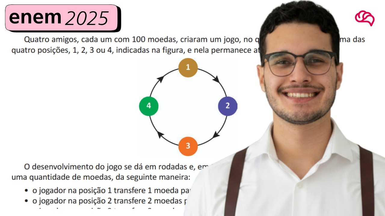 Resolução em Vídeo — Questão 180 ENEM 2025