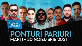 Ponturi pariuri sportive 30.11.2021