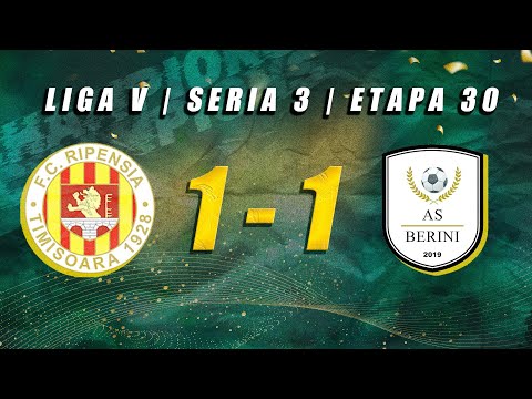 SC FC Ripensia Timisoara SA - AS Berini (1-1), Liga V, Seria 3, Etapa 30, 15.06.25, 4K60FPS