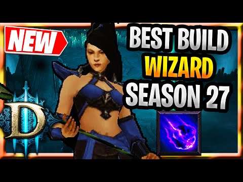 Diablo 3 Season 27 Best Wizard Build Tal Rasha Build Guide Best GR Push Build S27 Wizard Meteor