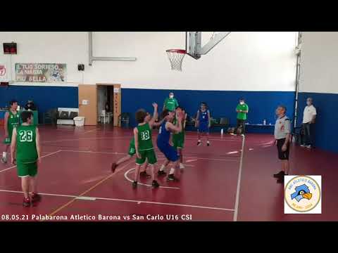 BASKET ALLIEVI: Atletico Barona Vs S. Carlo