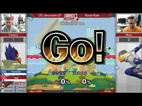 CFL Smackdown 217 Melee - ConnMan (Falco) vs Moses (Falco) - Round Robin