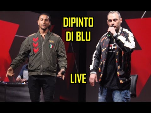 DIPINTO DI BLU feat. LAIOUNG - FABRI FIBRA live @ Rtl 102.5