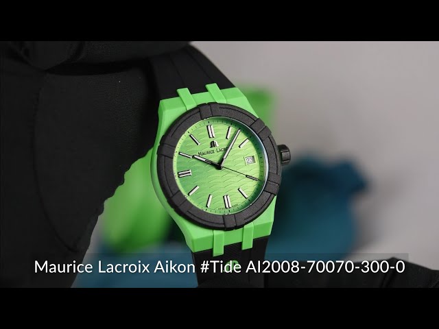 ساعة موريس لاكروا إيكون تايد كوارتز رجالية - A12008-70070-300-0