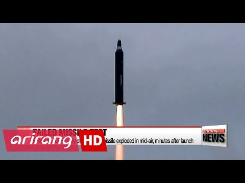 North Korea launches ballistic missile, ends in failure