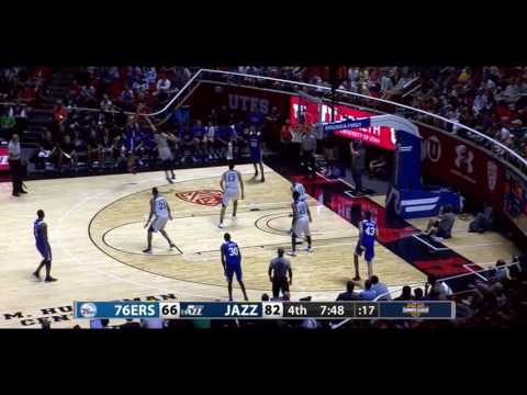 Markelle Fultz Full Highlights vs Jazz | Summer League July 5th 2017 |  23 Pts, 5 Ast, 5 Reb