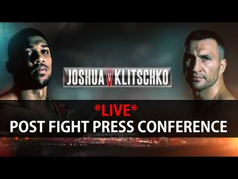 VIDEO: Anthony Joshua Post Fight Press Conference