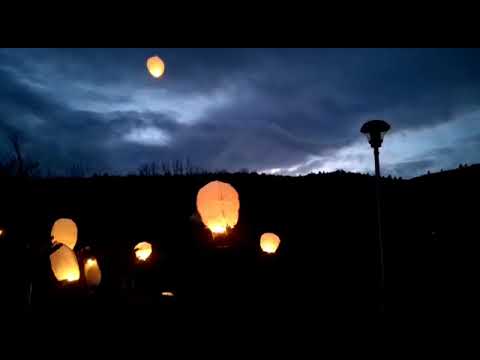 Suelta de Farolillos Bárcena de la Abadía