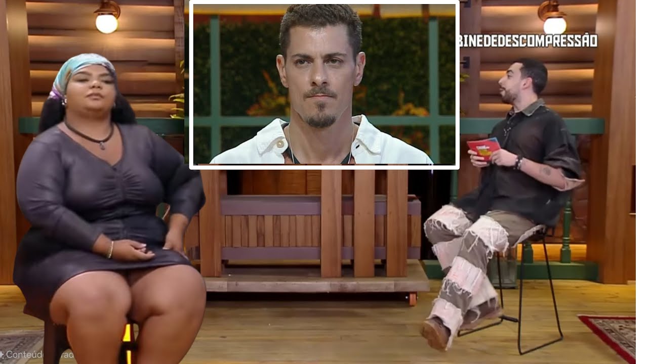 CABINE DESCOMPRESSÃO FLORA FICA SEM CHÃO AO SABER Q SACHA É PREFERIDO E SURTA AO VIVO A FAZENDA 16