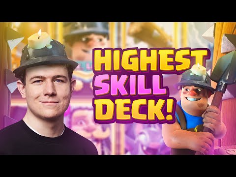 HIGHEST SKILL DECK IN CLASH ROYALE! 2.5 MINER CYCLE!