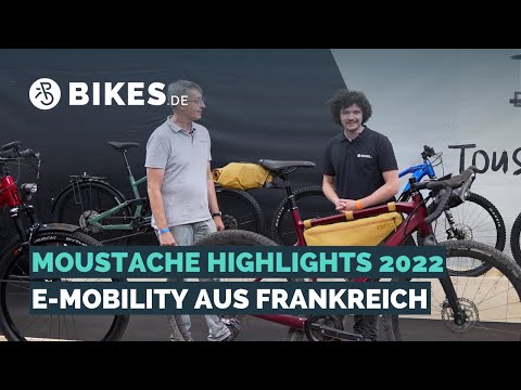 Moustache Highlights 2022 von der EUROBICO - E-Urban Bike und E-Gravel Bike aus Frankreich